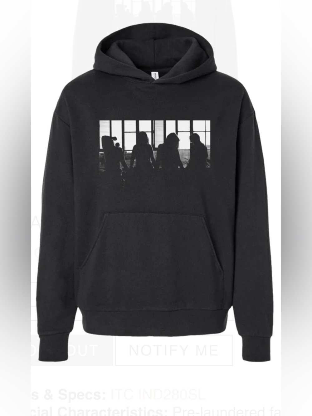Warpaint heads up Hoodie Pullover Sweatshirt